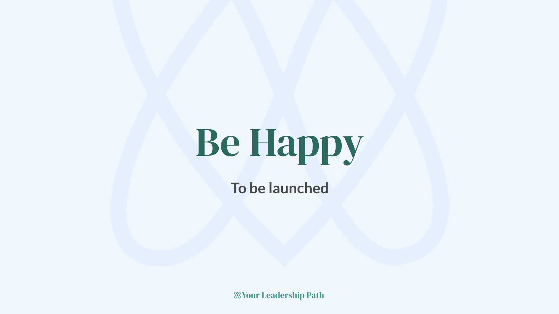 Be Happy